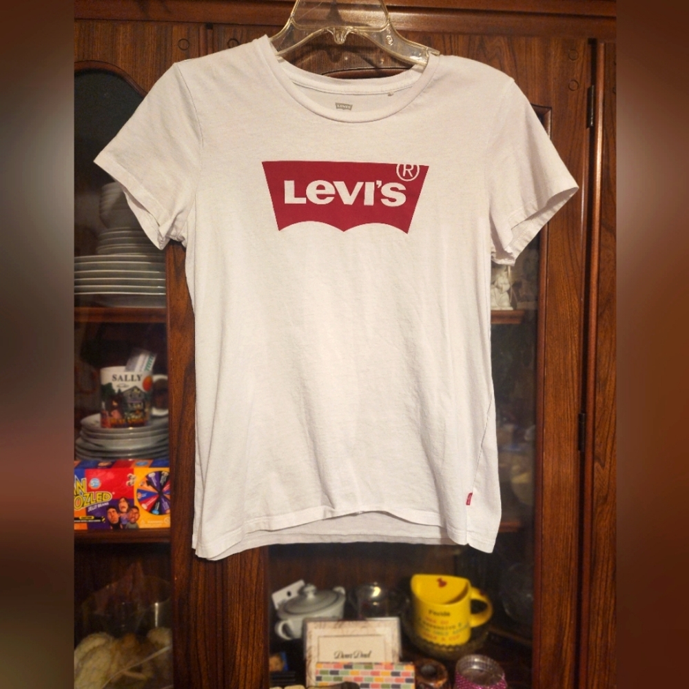 WHITE LEVI'S T-SHIRT